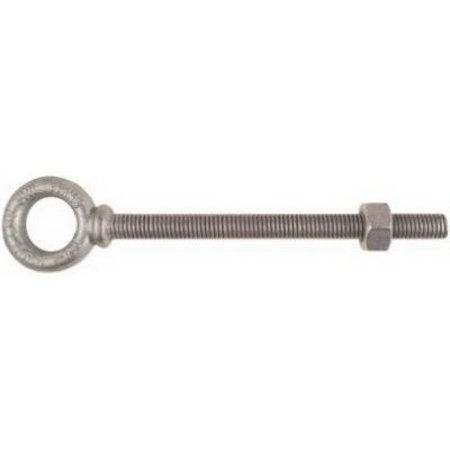 NATIONAL MFG/SPECTRUM BRANDS HHI Eye Bolt 1/2"-13, 6 in Shank, 1 in ID, Steel, Galvanized N245-167